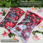 8Fruitz IQF frozen fruit RASPBERRY 8 Fruitz 500g